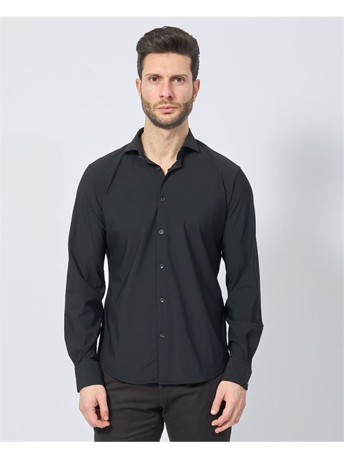 Yes Zee men's shirt with French collar YES ZEE | C505-OQ000801